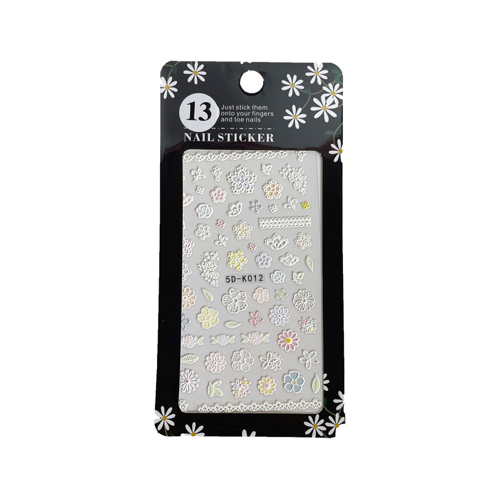5-D Nail Sticker Collection