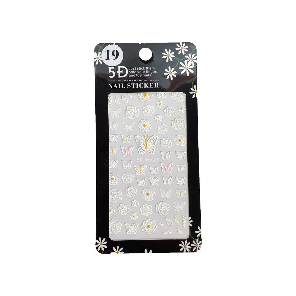 5-D Nail Sticker Collection