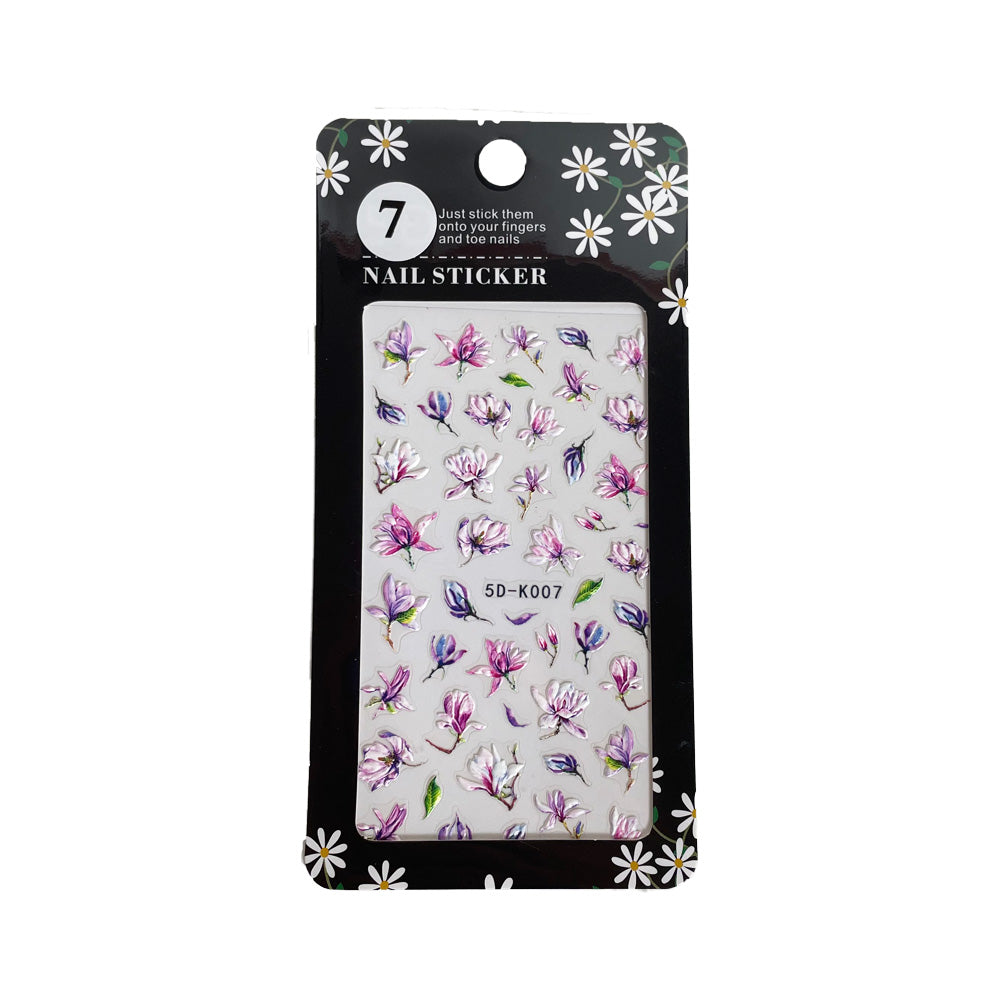 5-D Nail Sticker Collection