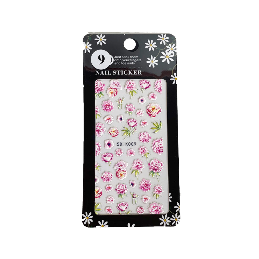 5-D Nail Sticker Collection