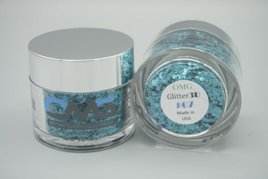 OMG 3D Glitter Dipping Powder - #007