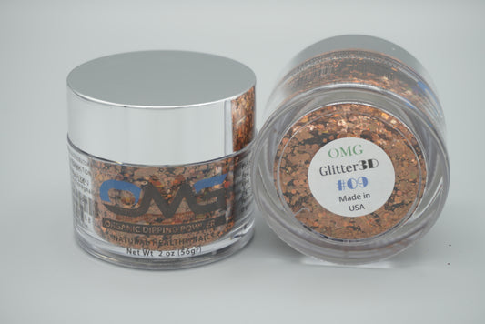 OMG 3D Glitter Dipping Powder - #009