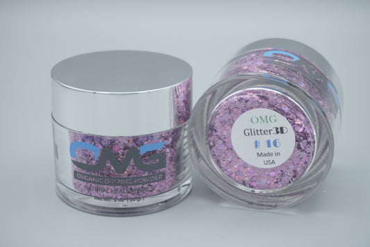 OMG 3D Glitter Dipping Powder - #016