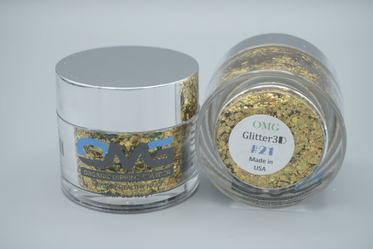 OMG 3D Glitter Dipping Powder - #021