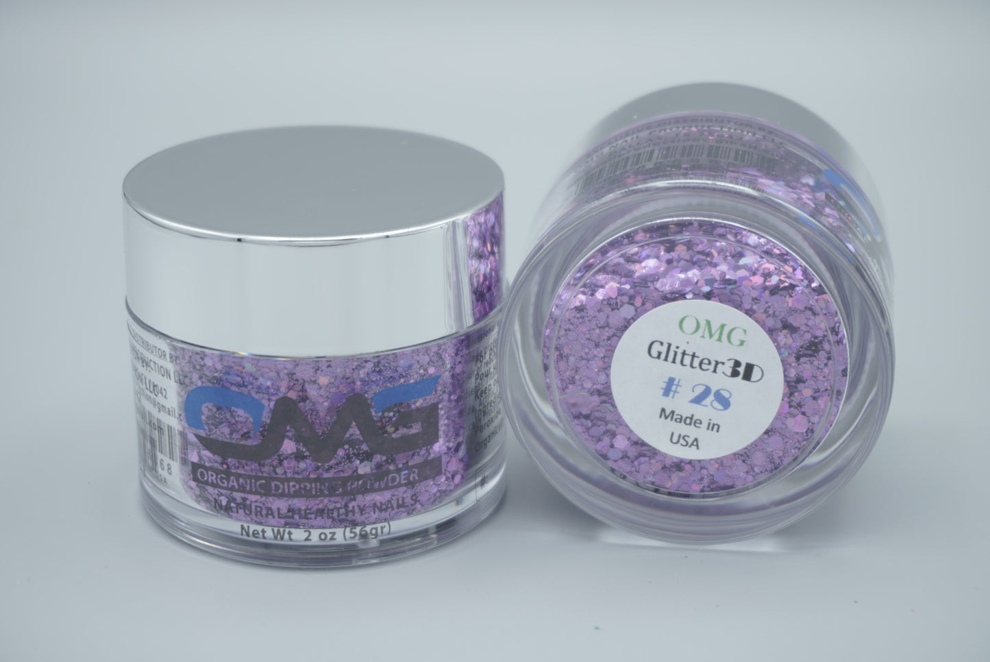 OMG 3D Glitter Dipping Powder - #028