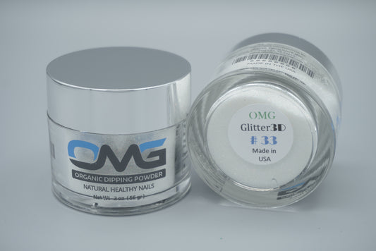 OMG 3D Glitter Dipping Powder - #033