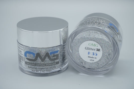 OMG 3D Glitter Dipping Powder - #035