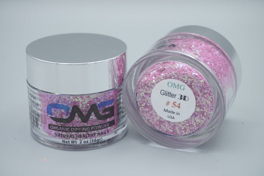 OMG 3D Glitter Dipping Powder - #054