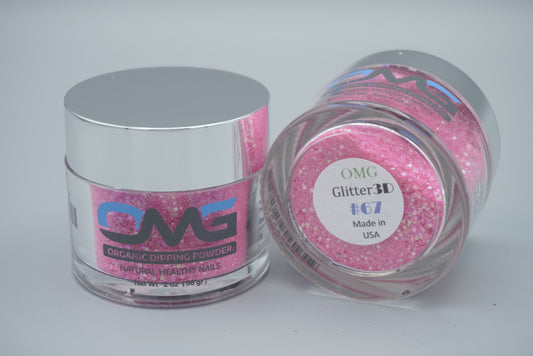 OMG 3D Glitter Dipping Powder - #067