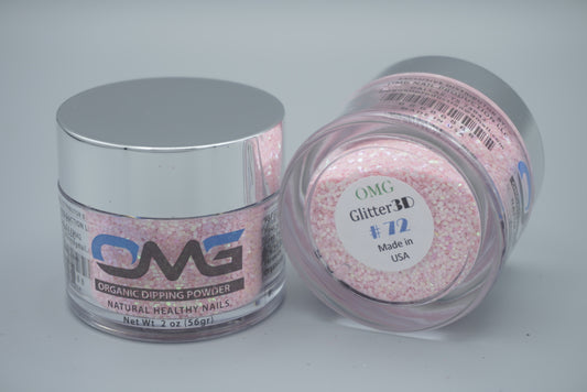 OMG 3D Glitter Dipping Powder - #072