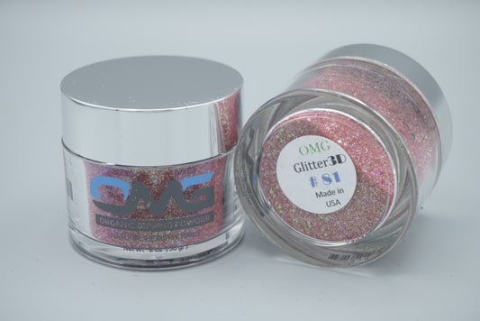 OMG 3D Glitter Dipping Powder - #081