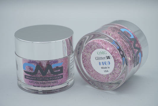 OMG 3D Glitter Dipping Powder - #109