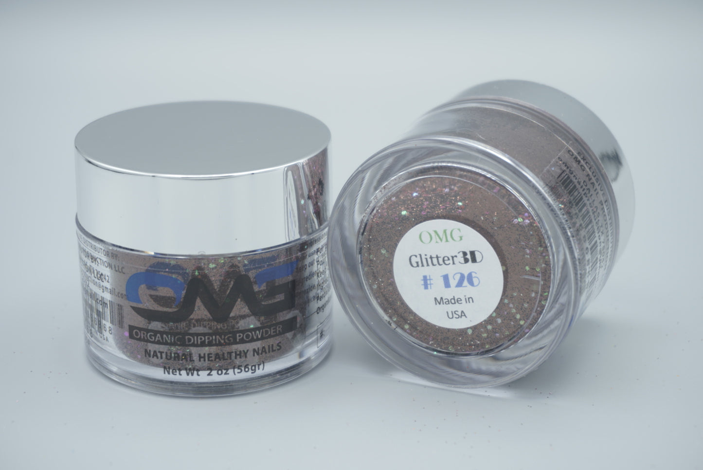 OMG 3D Glitter Dipping Powder - #126