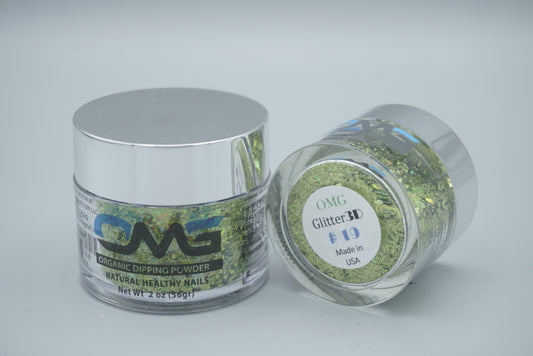 OMG 3D Glitter Dipping Powder - #019