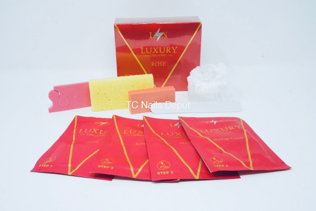 LizN Deluxe 4 - Steps Pedicure Kit