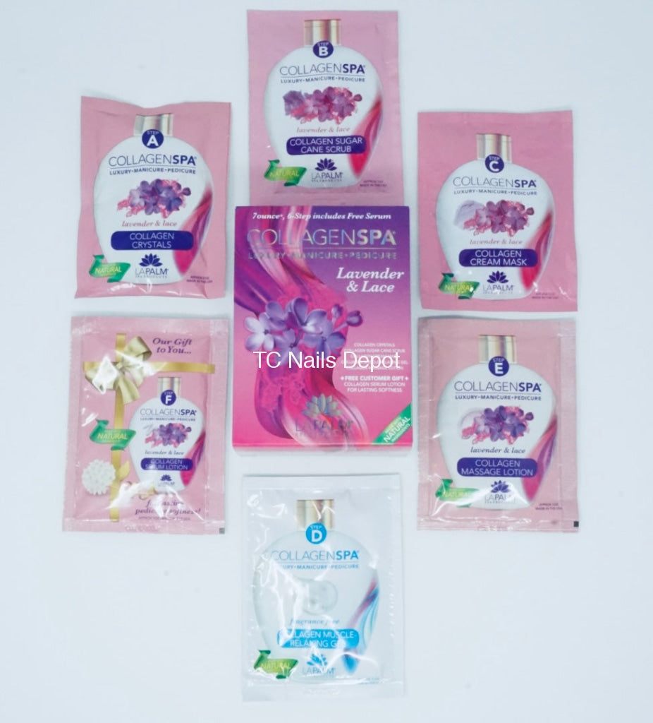 LA PALM Luxury Collagen Spa Kit- 6 Items