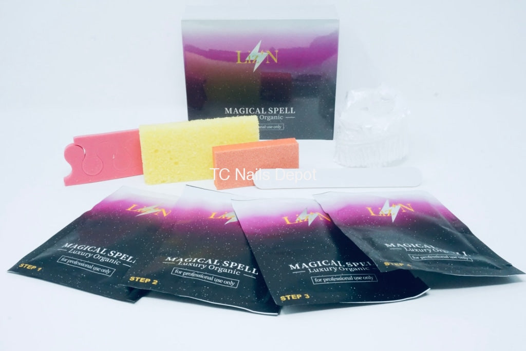 LizN Deluxe 4 - Steps Pedicure Kit
