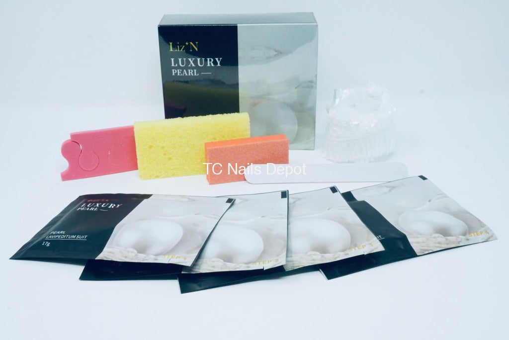 LizN Deluxe 4 - Steps Pedicure Kit