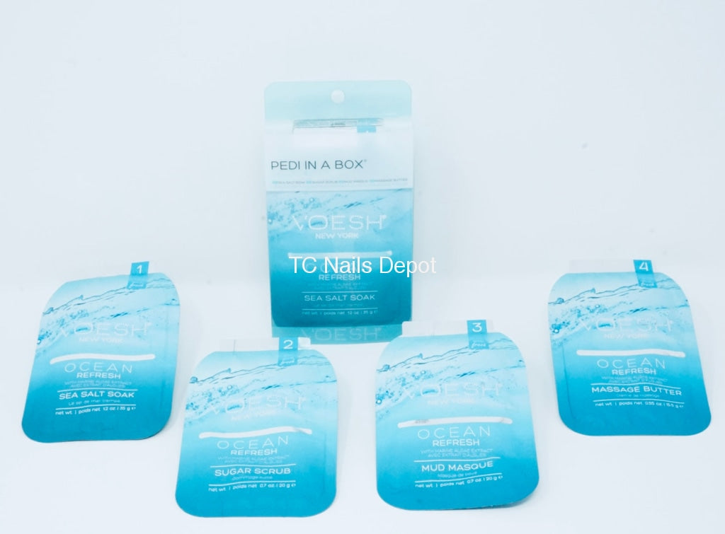 VOESH Pedi in a Box- Deluxe 4 Step System