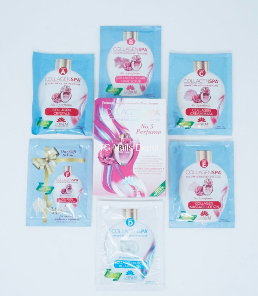 LA PALM Luxury Collagen Spa Kit- 6 Items