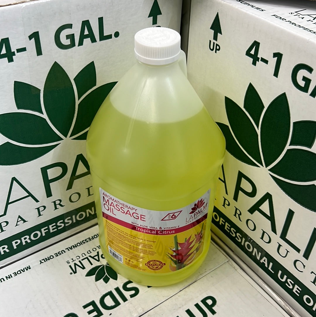 LA PALM - Massage Oil (15 scents)