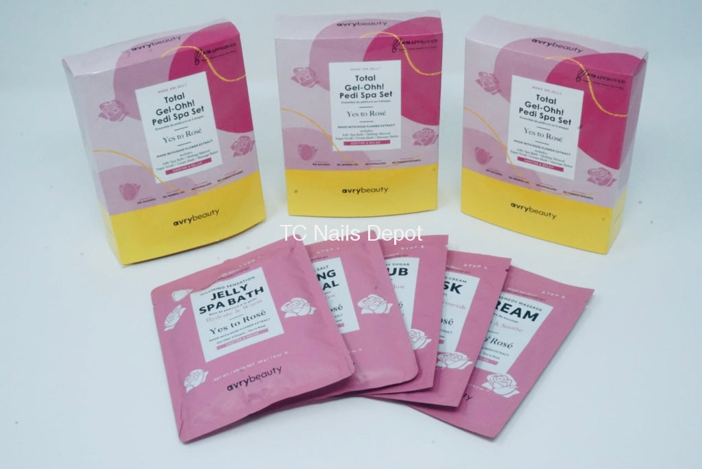 AVRY Beauty- Total Gel-Ohh Pedi Spa Set 5 Steps