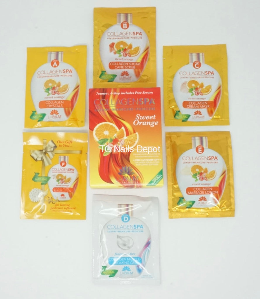LA PALM Luxury Collagen Spa Kit- 6 Items