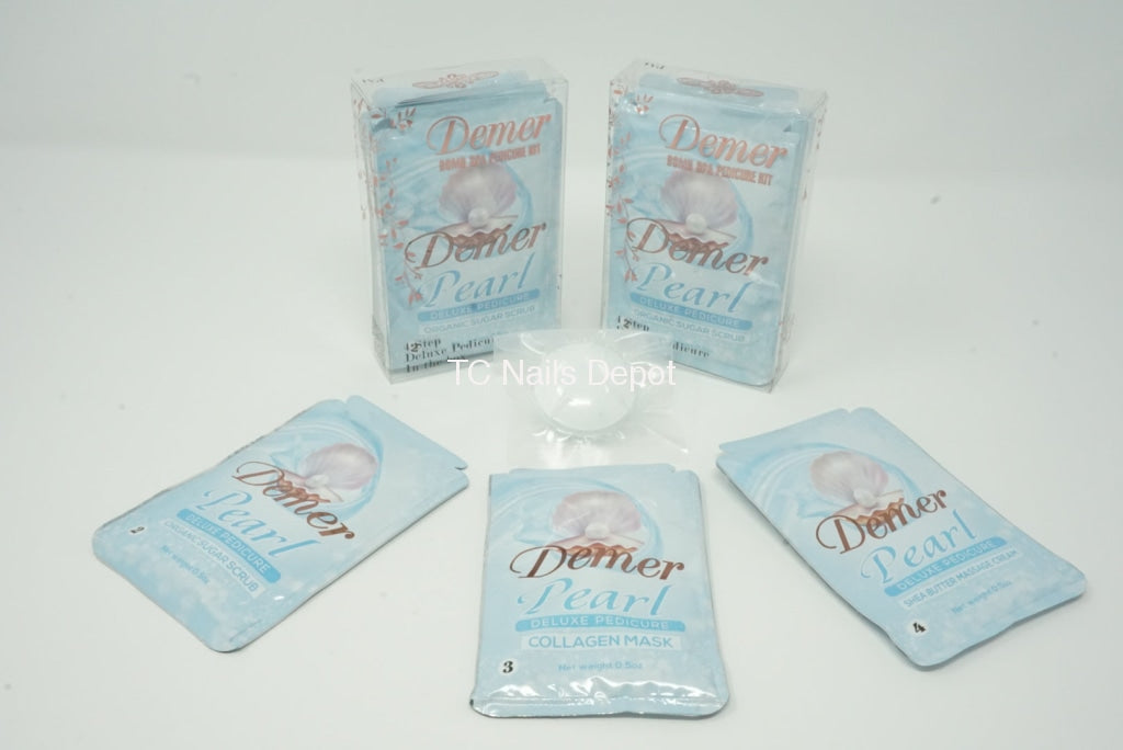 DEMER Organic 4 Steps Bomb Spa Pedicure Kit