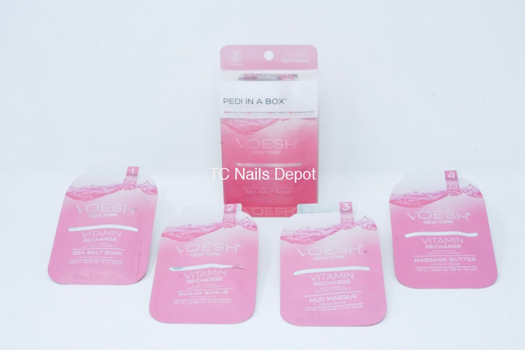 VOESH Pedi in a Box- Deluxe 4 Step System