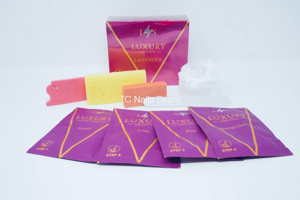 LizN Deluxe 4 - Steps Pedicure Kit