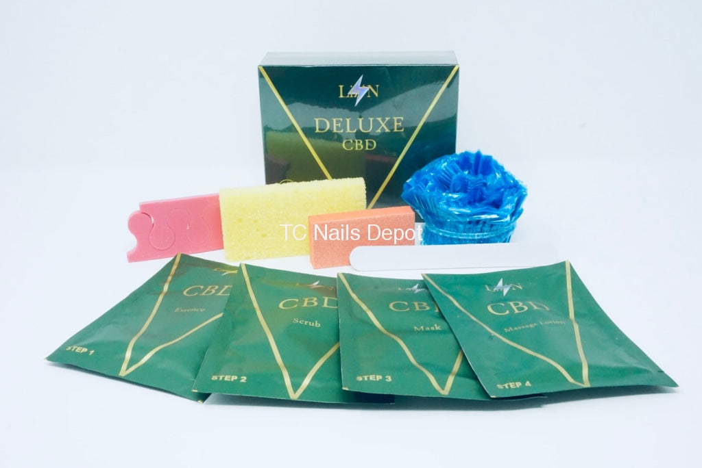 LizN Deluxe 4 - Steps Pedicure Kit