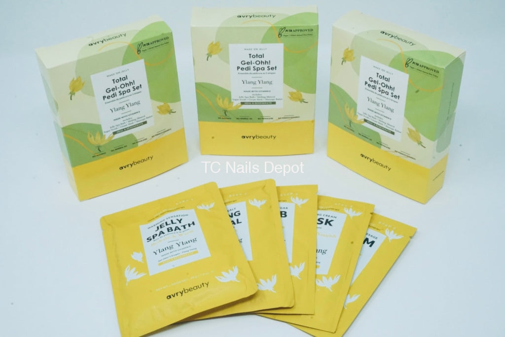 AVRY Beauty- Total Gel-Ohh Pedi Spa Set 5 Steps