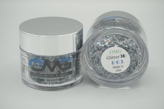 OMG 3D Glitter Dipping Powder - #003