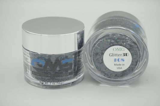 OMG 3D Glitter Dipping Powder - #008