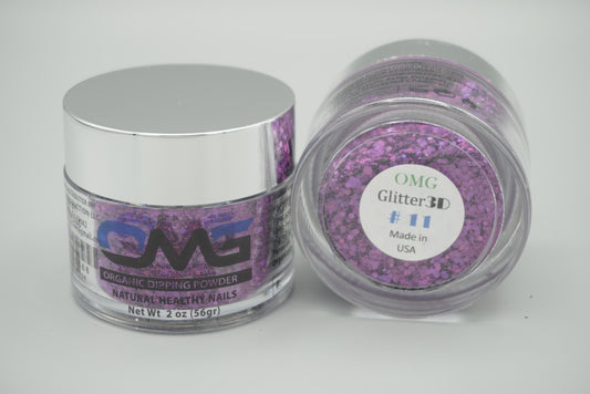 OMG 3D Glitter Dipping Powder - #011