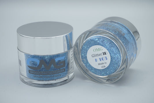 OMG 3D Glitter Dipping Powder - #103