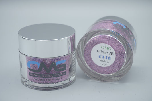 OMG 3D Glitter Dipping Powder - #110